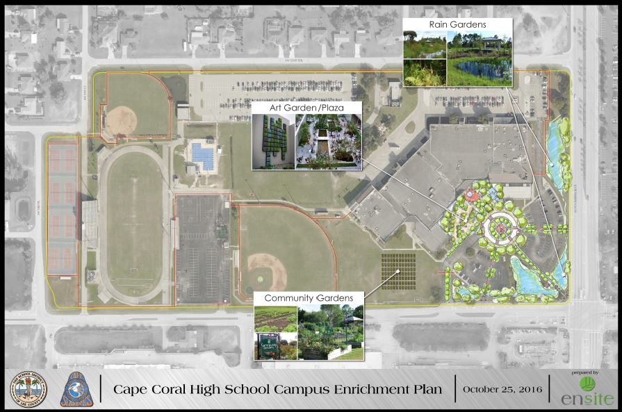 Cape Coral HS conceptual plan